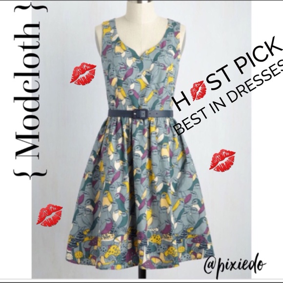 Modcloth Dresses & Skirts - {Modcloth} Quirky Cotton Dress